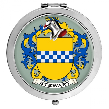 Stewart (Scotland) Coat of Arms Compact Mirror