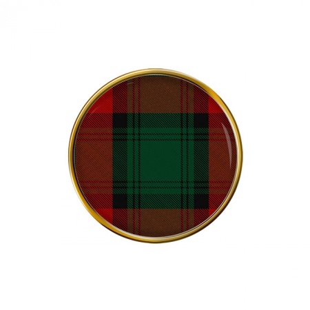 Stewart Scottish Tartan Pin Badge