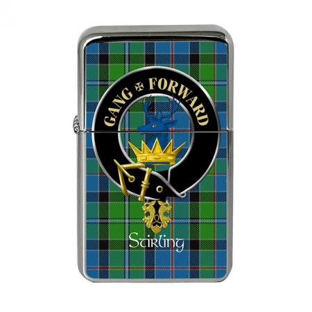 Stirling Scottish Clan Crest Flip Top Lighter