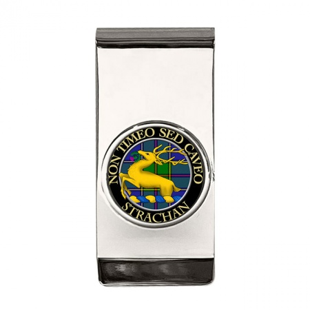 Strachan Scottish Clan Crest Money Clip