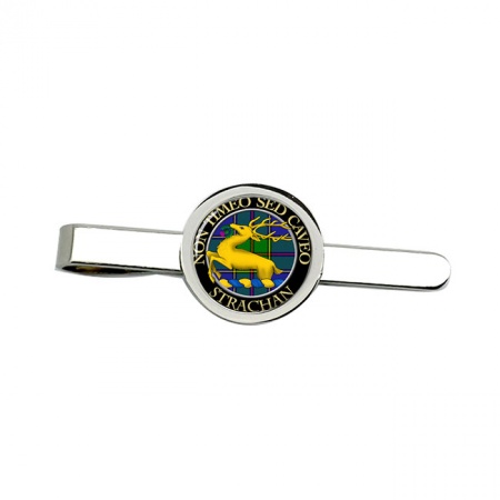 Strachan Scottish Clan Crest Tie Clip