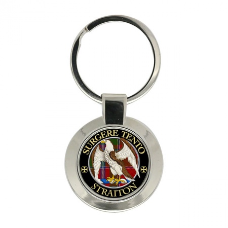 Straiton Scottish Clan Crest Key Ring