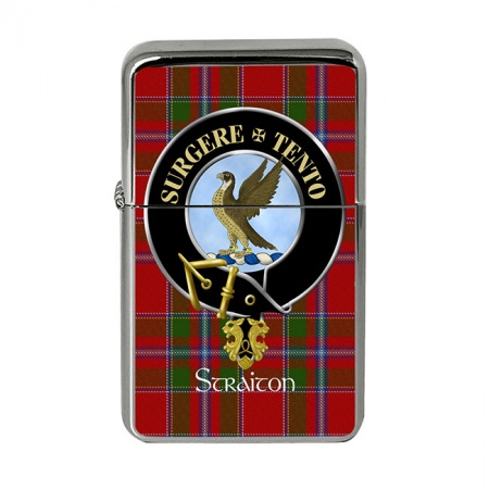 Straiton Scottish Clan Crest Flip Top Lighter