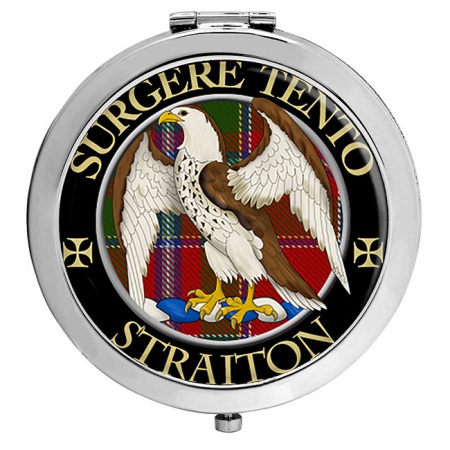 Straiton Scottish Clan Crest Compact Mirror