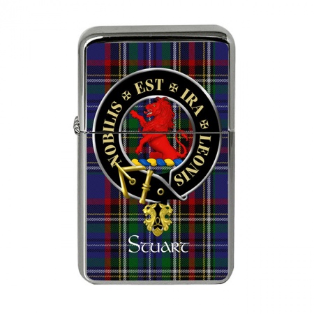 Stuart Scottish Clan Crest Flip Top Lighter