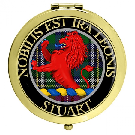 Stuart Scottish Clan Crest Compact Mirror