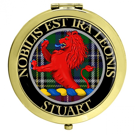 Stuart Scottish Clan Crest Compact Mirror