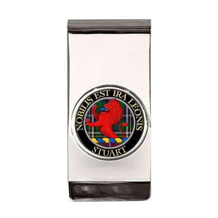 Stuart Scottish Clan Crest Money Clip