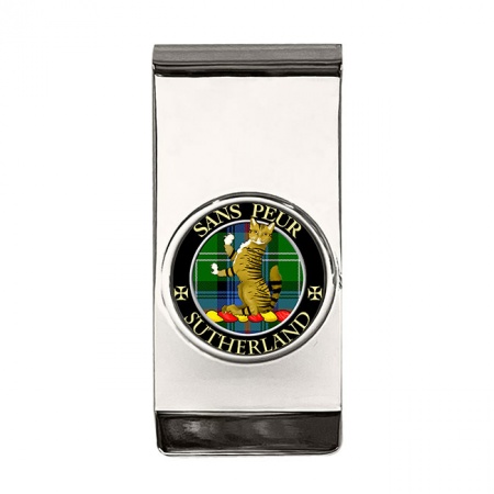 Sutherland Scottish Clan Crest Money Clip