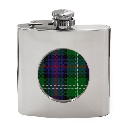 Sutherland Scottish Tartan Hip Flask