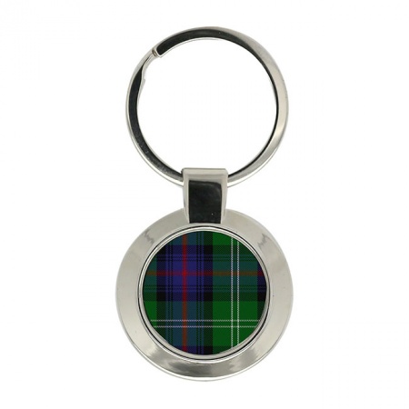 Sutherland Scottish Tartan Key Ring