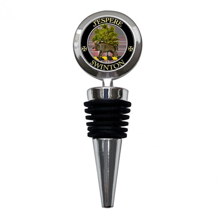 Swinton Scottish Clan Crest Bottle Stopper