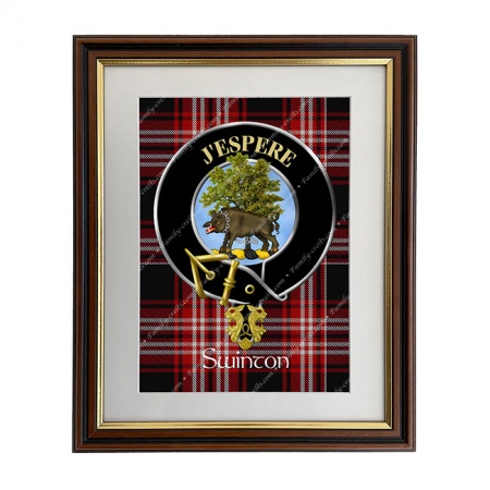 Swinton Scottish Clan Crest Framed Print
