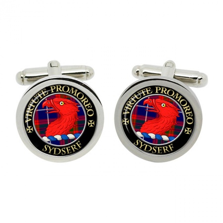 Sydserf Scottish Clan Crest Cufflinks