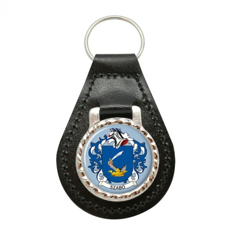 Szabó (Hungary) Coat of Arms Key Fob