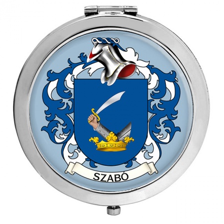 Szabó (Hungary) Coat of Arms Compact Mirror