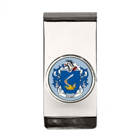 Szabó (Hungary) Coat of Arms Money Clip