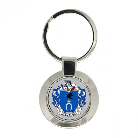Szymański (Poland) Coat of Arms Key Ring