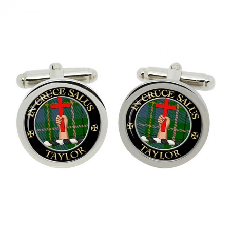 Taylor Scottish Clan Crest Cufflinks