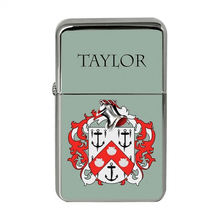 Taylor (England) Coat of Arms Flip Top Lighter