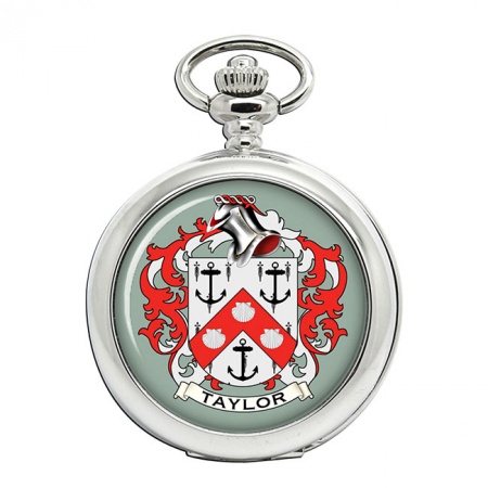 Taylor (England) Coat of Arms Pocket Watch