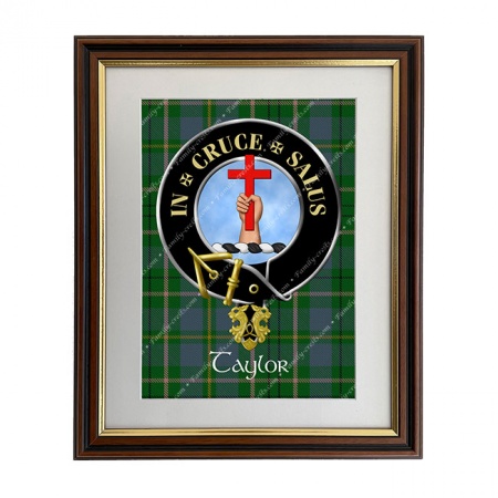 Taylor Scottish Clan Crest Framed Print