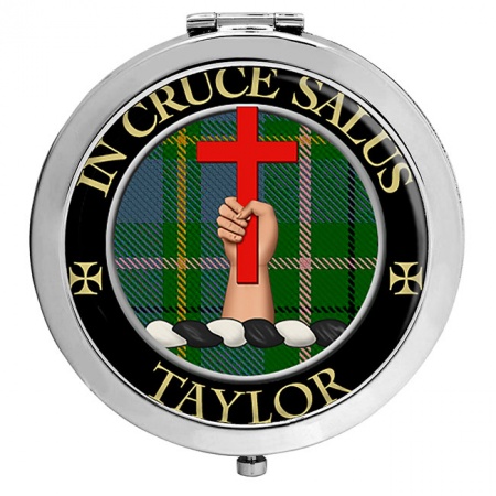 Taylor Scottish Clan Crest Compact Mirror