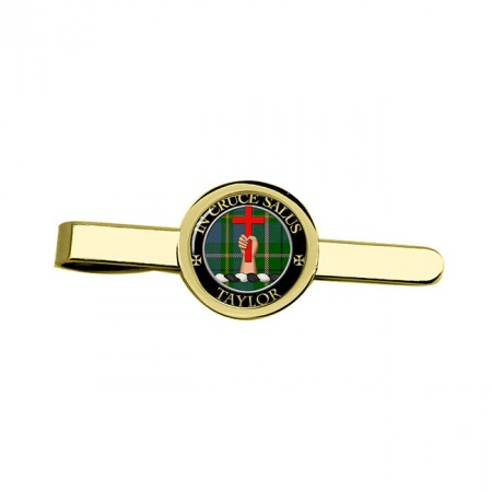 Taylor Scottish Clan Crest Tie Clip