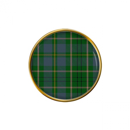 Taylor Scottish Tartan Pin Badge