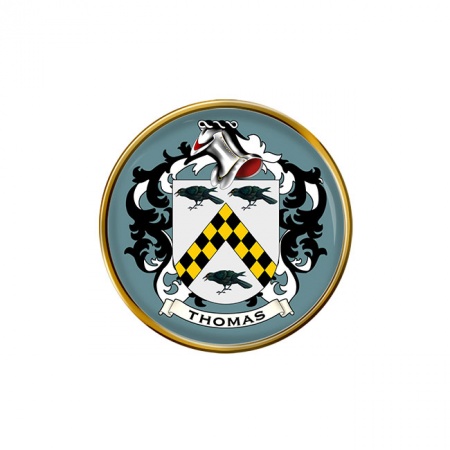 Thomas (Wales) Coat of Arms Pin Badge
