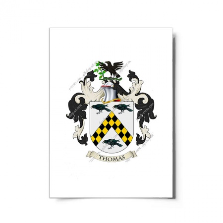 Thomas (Wales) Coat of Arms Print