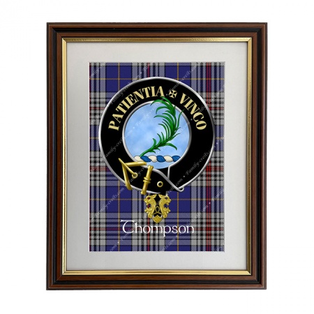 Thompson Scottish Clan Crest Framed Print