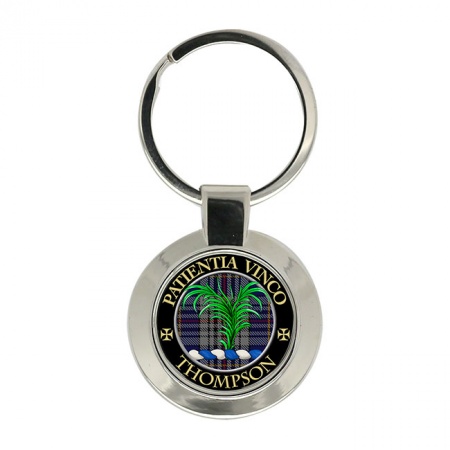 Thompson Scottish Clan Crest Key Ring