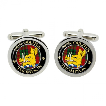 Thompson (Mactavish) Scottish Clan Crest Cufflinks