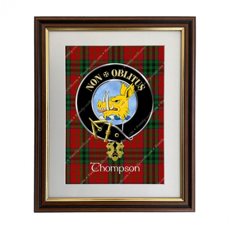 Thompson (Mactavish Scottish Clan Crest Framed Print
