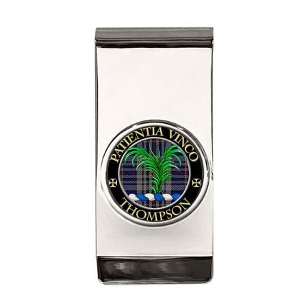 Thompson Scottish Clan Crest Money Clip