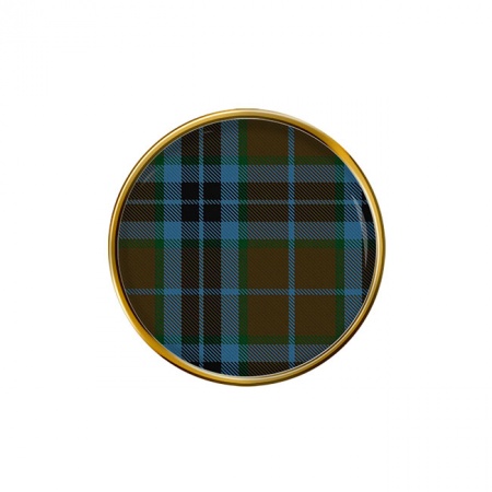 Thompson Scottish Tartan Pin Badge