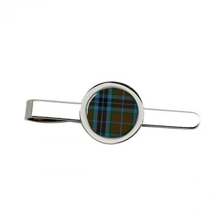 Thompson Scottish Tartan Tie Clip