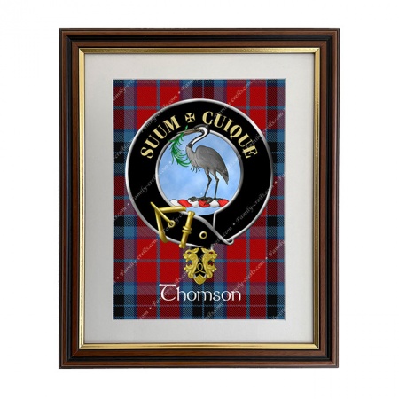 Thomson Scottish Clan Crest Framed Print