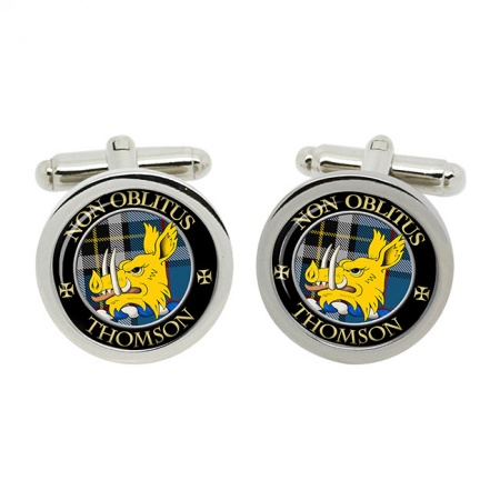 Thomson (Mactavish) Scottish Clan Crest Cufflinks