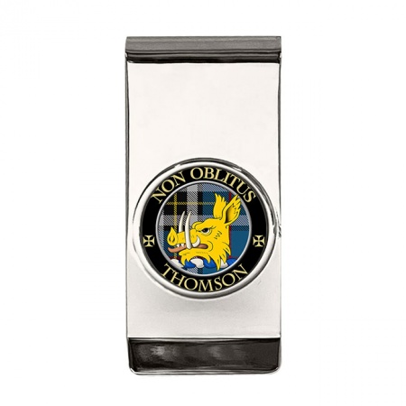 Thomson (Mactavish) Scottish Clan Crest Money Clip