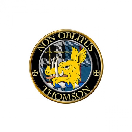Thomson (Mactavish) Scottish Clan Crest Pin Badge