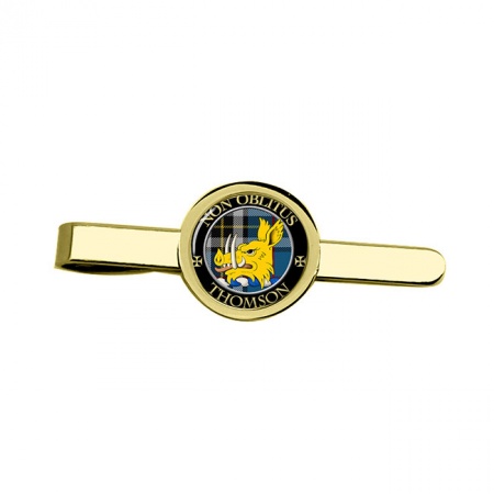 Thomson (Mactavish) Scottish Clan Crest Tie Clip