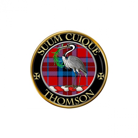 Thomson Scottish Clan Crest Pin Badge