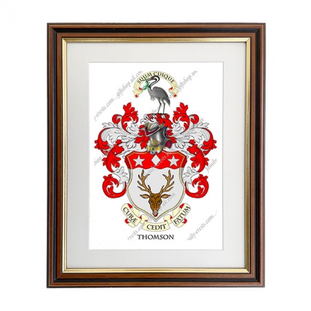 Thomson (Scotland) Coat of Arms Framed Print
