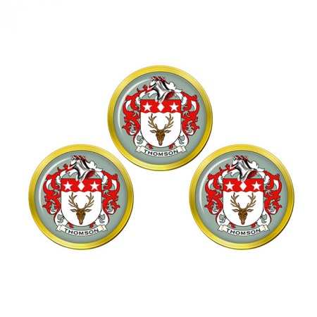 Thomson (Scotland) Coat of Arms Golf Ball Markers