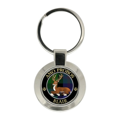 Blair Scottish Clan Crest Key Ring