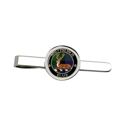 Blair Scottish Clan Crest Tie Clip