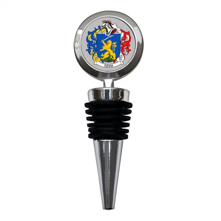 Tóth (Hungary) Coat of Arms Bottle Stopper