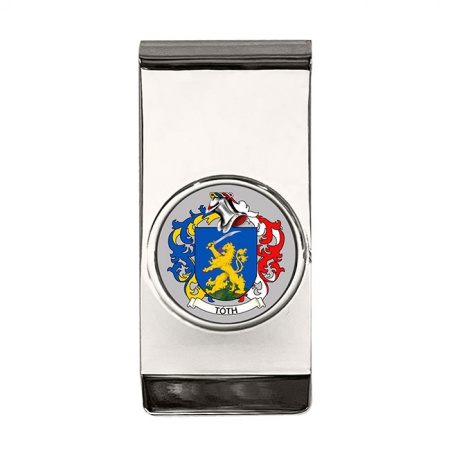 Tóth (Hungary) Coat of Arms Money Clip